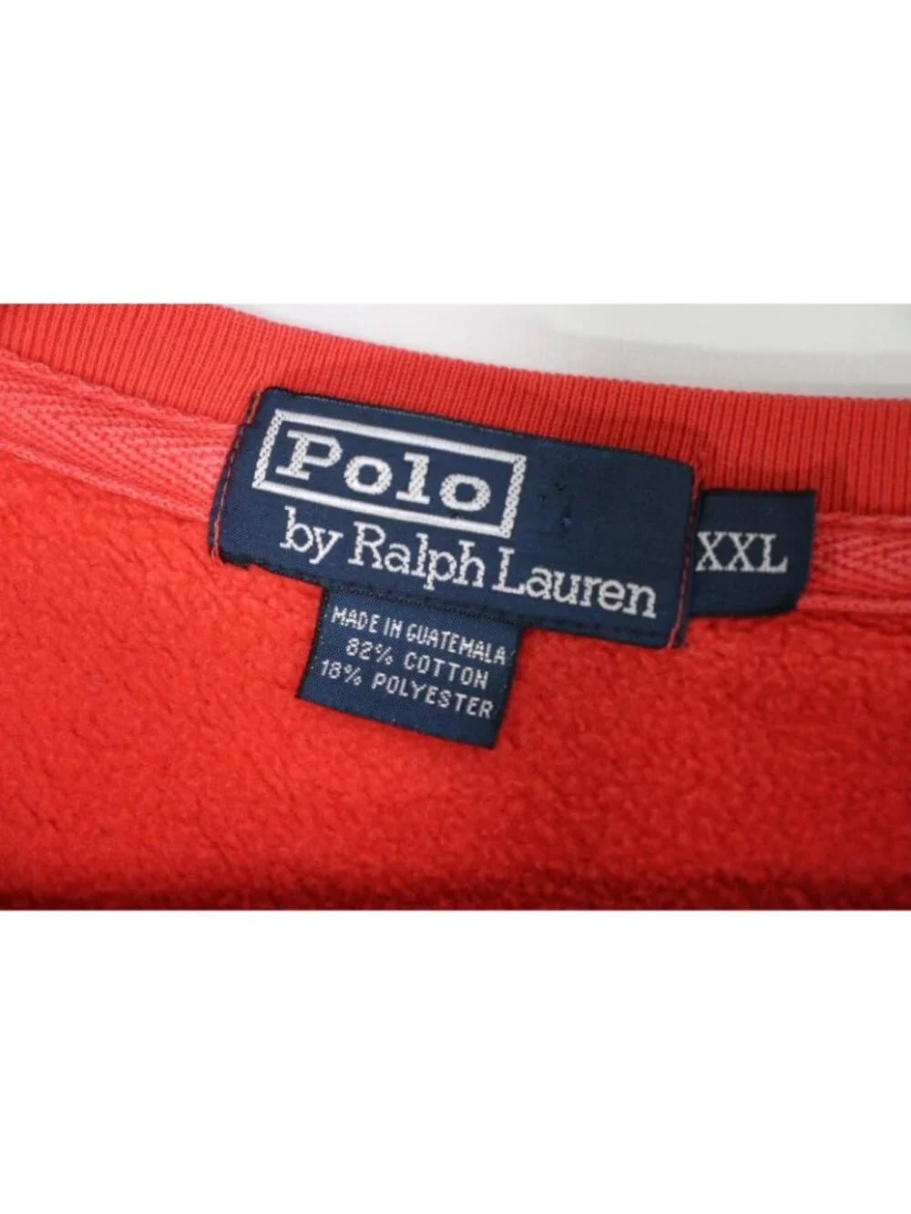 Polo Ralph Lauren Mens 2XL Fleece Lined Embroidered Pony Sweater F1413